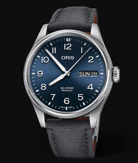 Review Oris Aviation Big Crown Propilot Big Day Date 44MM Replica Watch 01 752 7760 4065-07 3 22 05LC